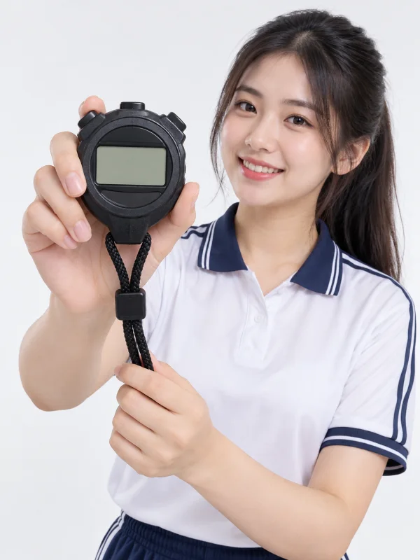 Đồng Hồ Bấm Giờ Tròn Nhớ 10 Vòng