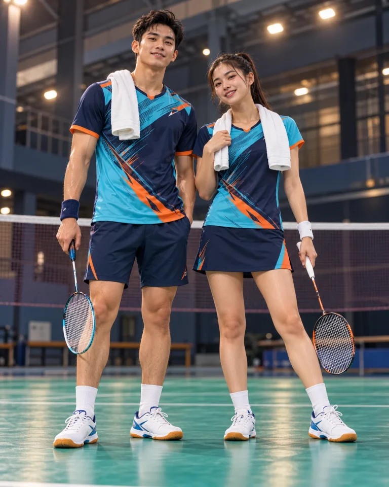 Trang phục cầu lông đôi nam nữ