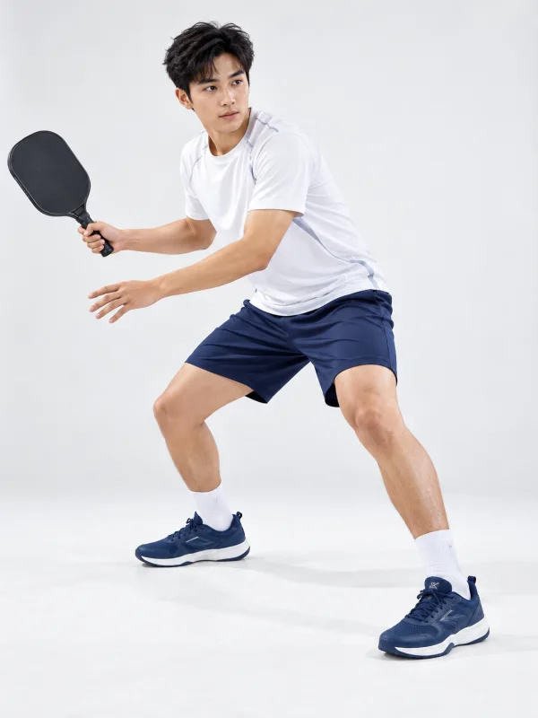 Giày Pickleball Tennis Nam Màu Xanh Navy Bám Sân