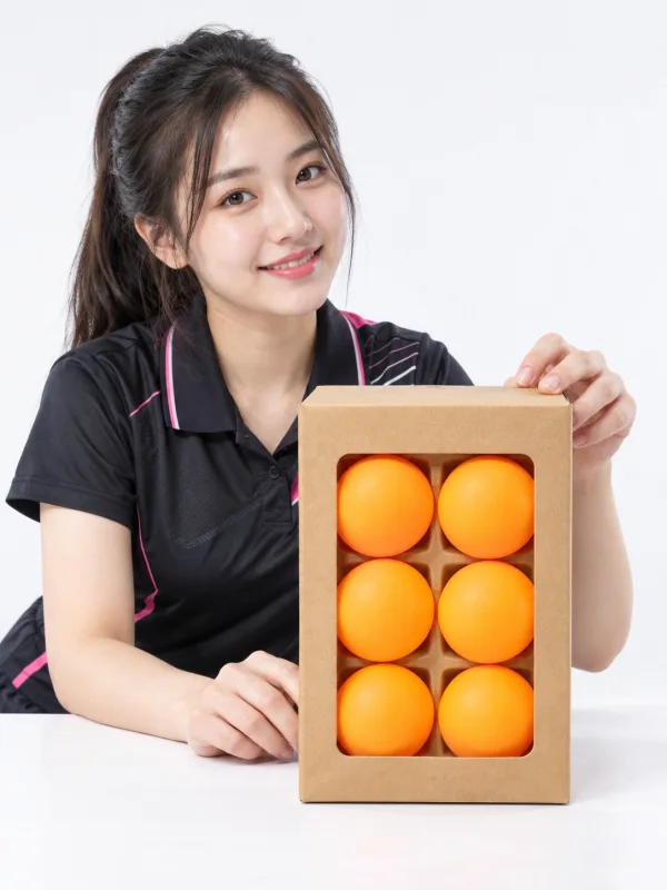 Hộp Bóng Bàn Cam 6 Quả