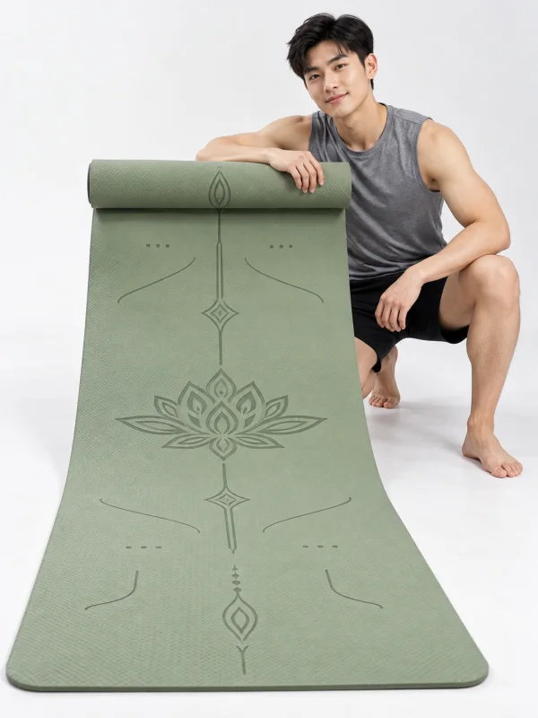 Thảm Tập Yoga Họa Tiết