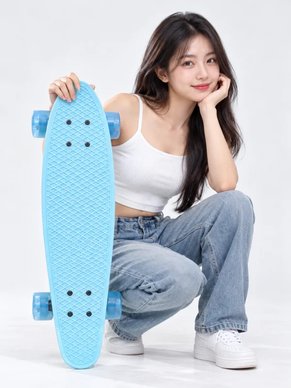 Ván Trượt Skateboard Chất Liệu Nhựa Cao Cấp