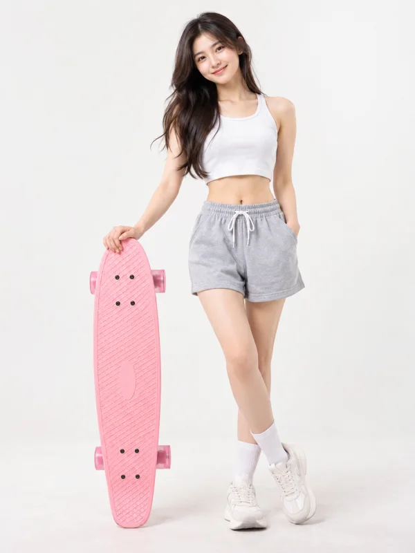 Ván Trượt Skateboard Hình Lớn Chất Liệu Nhựa Cao Cấp
